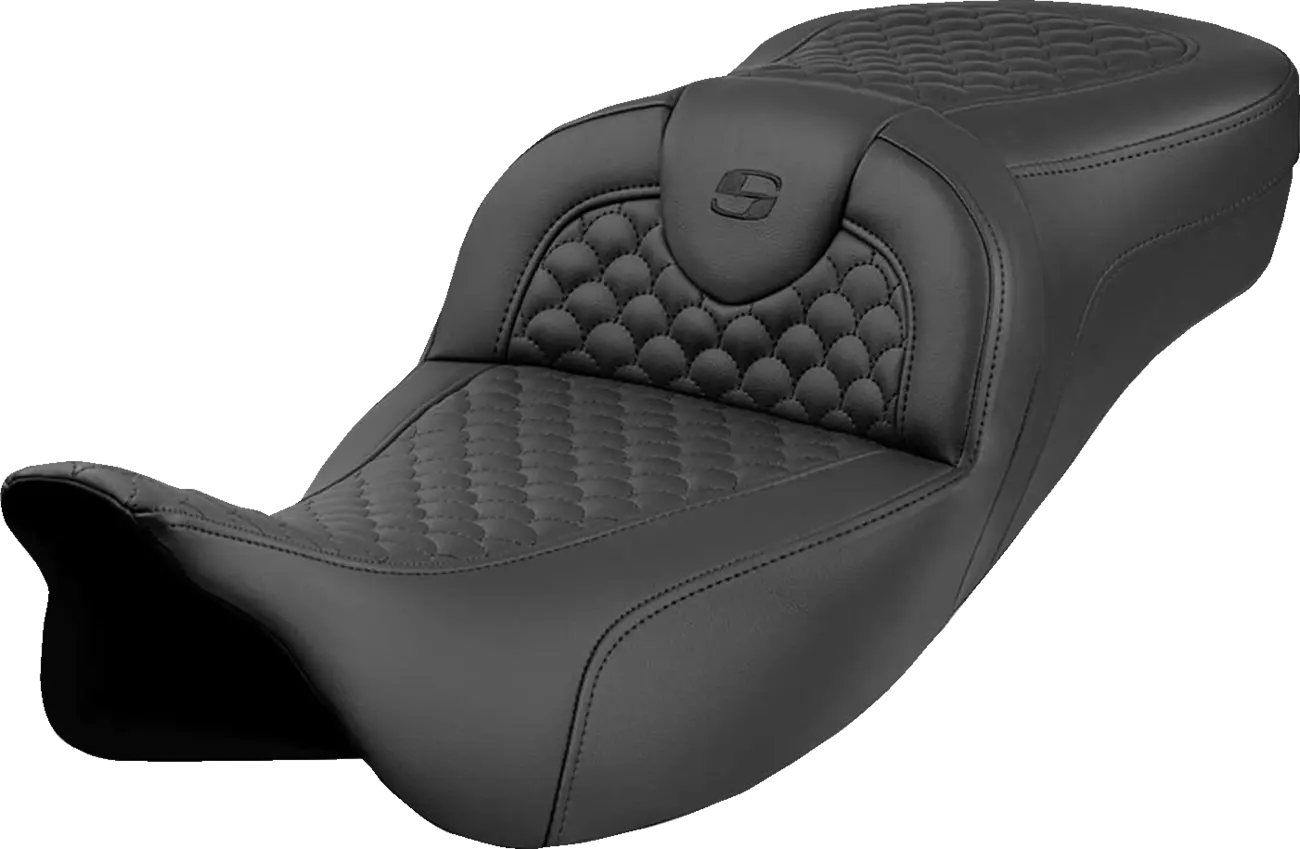 Saddlemen Roadsofa Dragon Scale Seat - For Harley Davidson