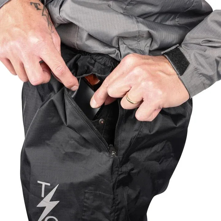 Thrashin Supply Co. Mission Rain Pants - Black