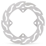 Moto-master Flame Series Bageste Bremse Rotor Til Motorcykel - Bag
