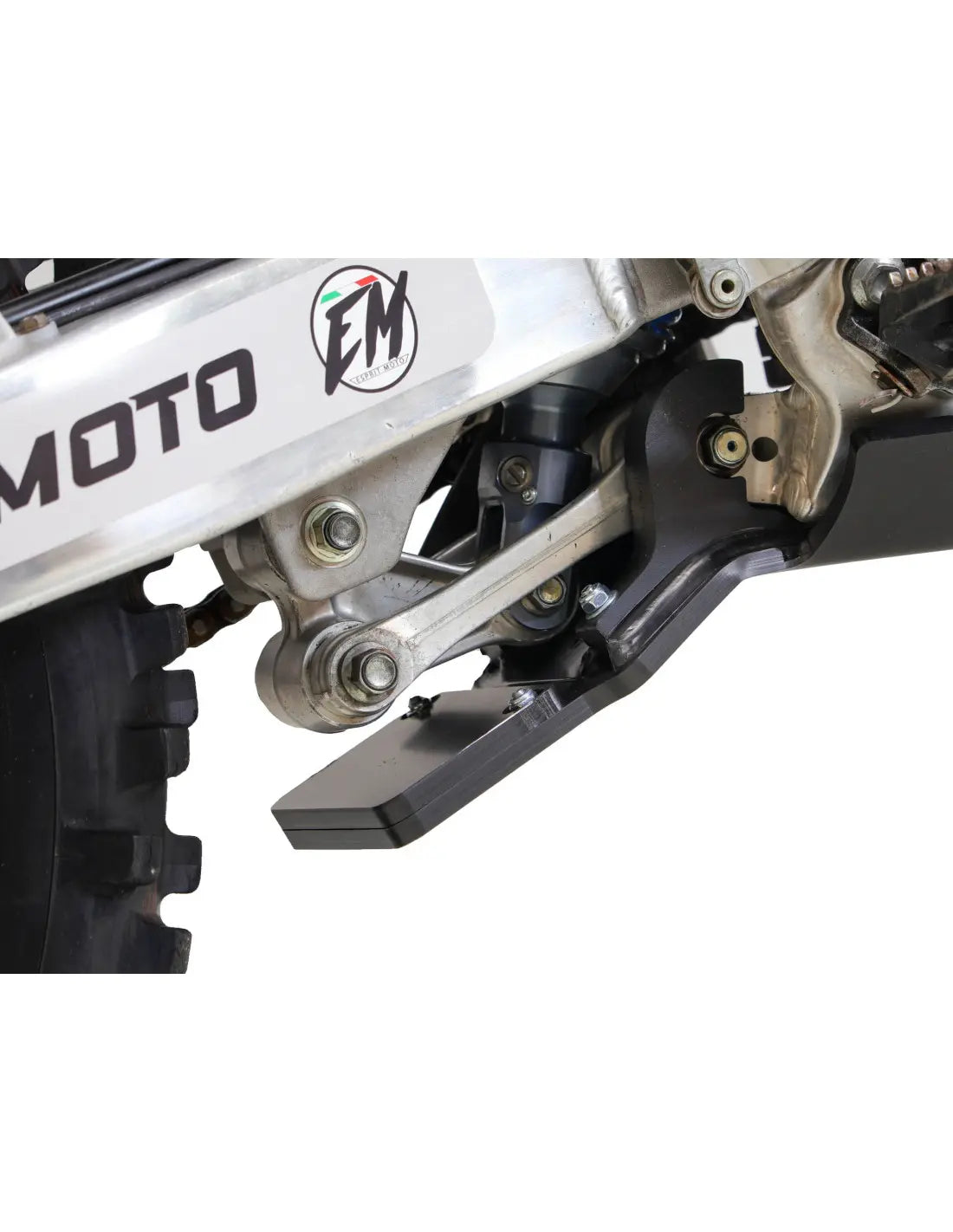 Axp Racing Xtrem Skid Plate Black 8mm for TM Racing