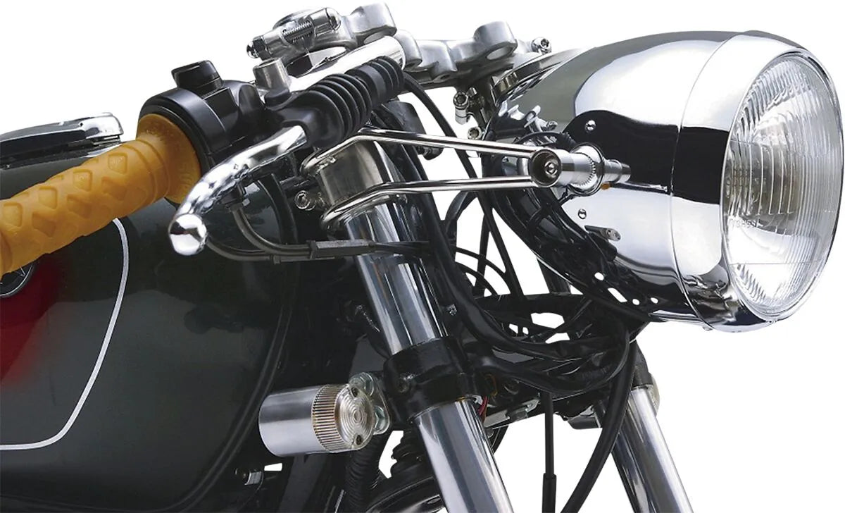 Daytona Vintage Headlight - Chrome Bullet