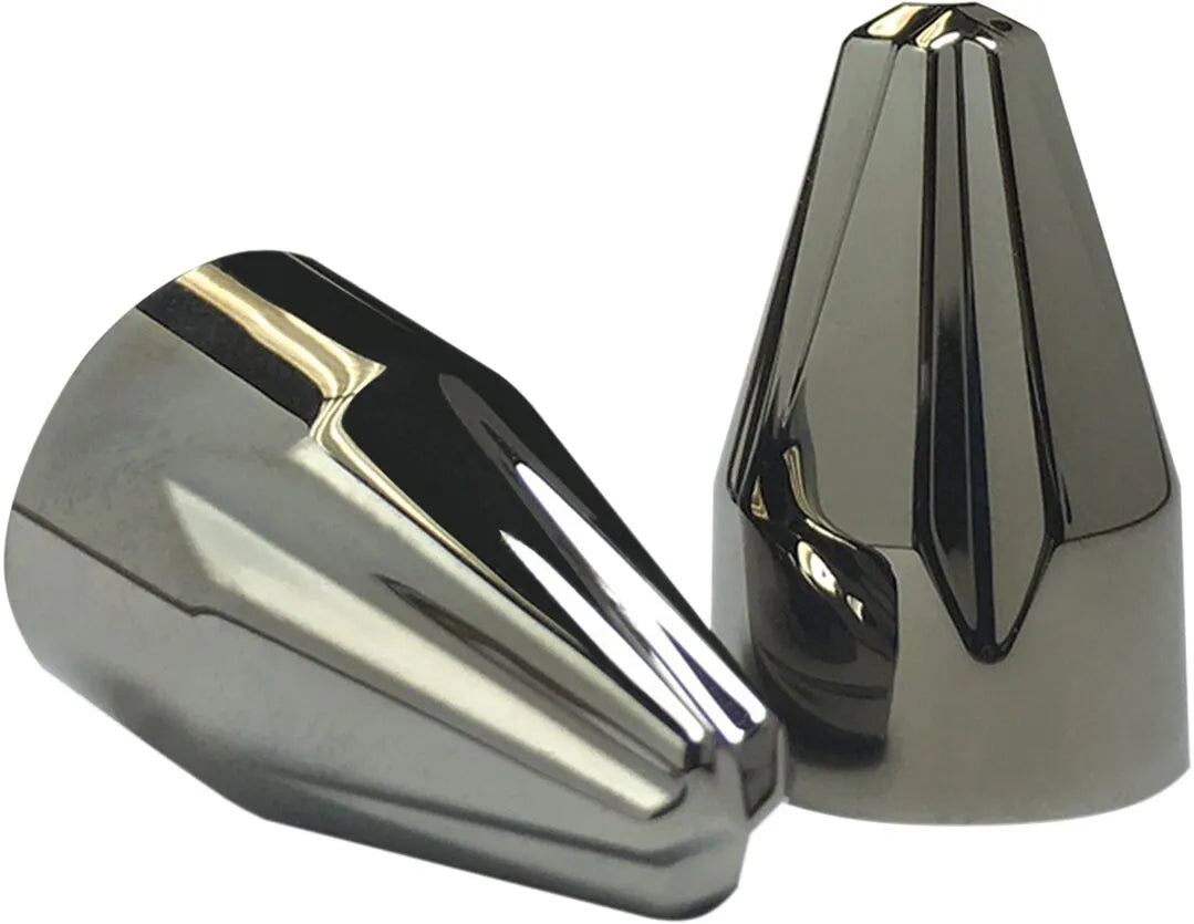 Ciro Add-on Engine Bolt Cap Set - Black Chrome