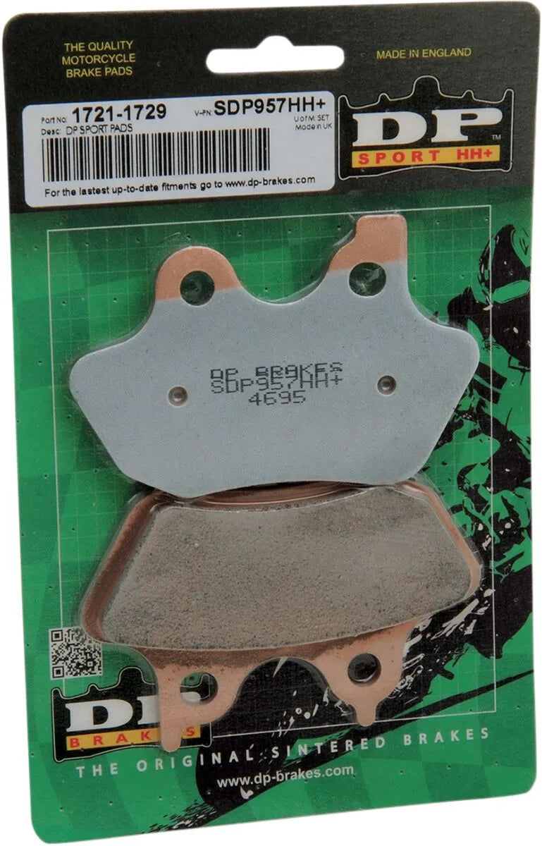 Dp Brakes Sintrede Metal Bremseklodser Til Harley-davidson/buell - For Og Bag