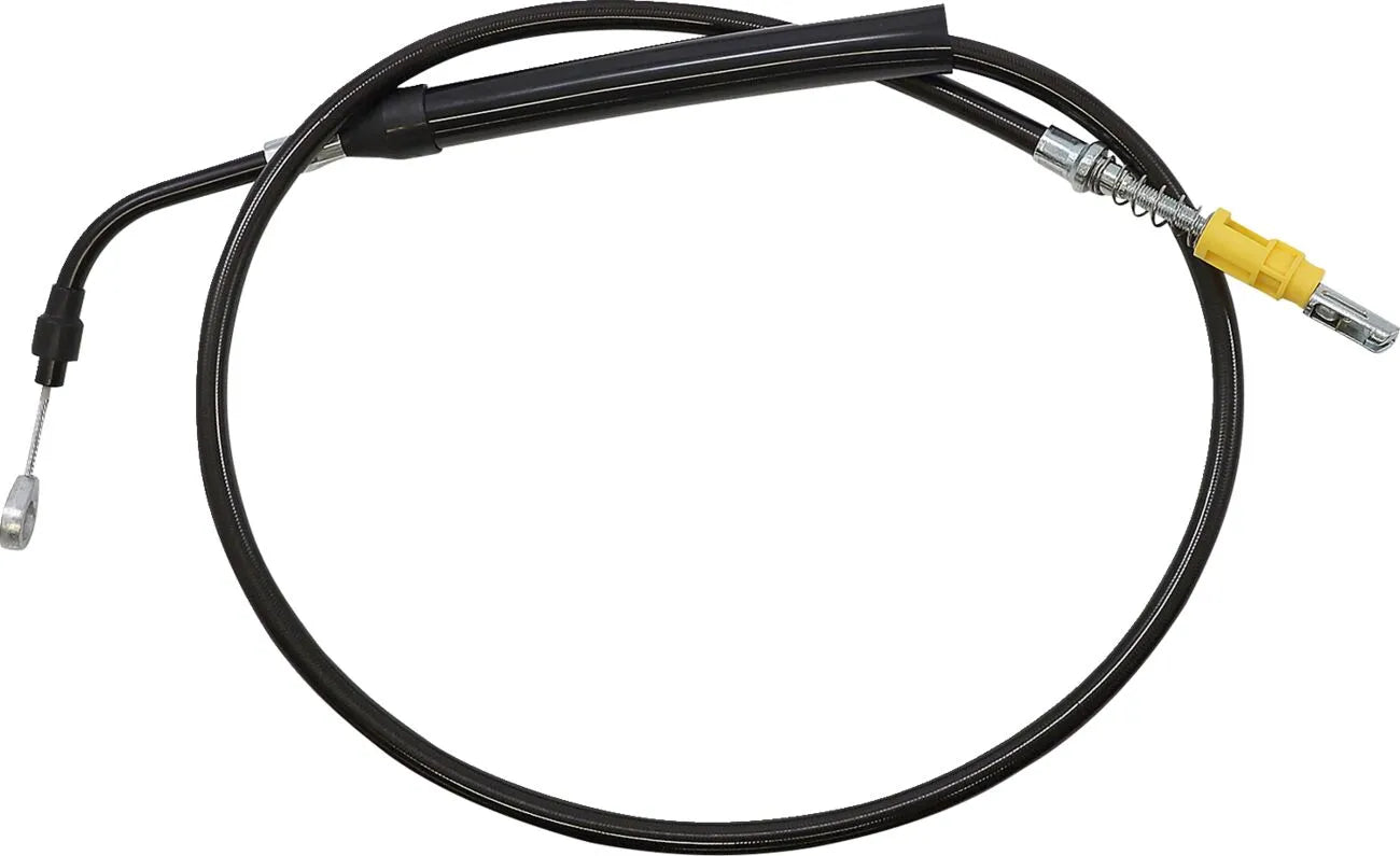 La Choppers Midnight Braided Clutch Cable for Ape Hanger