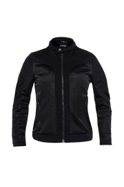 John Doe Women's Aero Mesh Jacket Foreet Sport Riding - Black