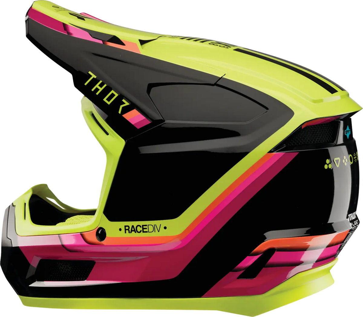Thor Youth Fleet Defy Helmet /Acid