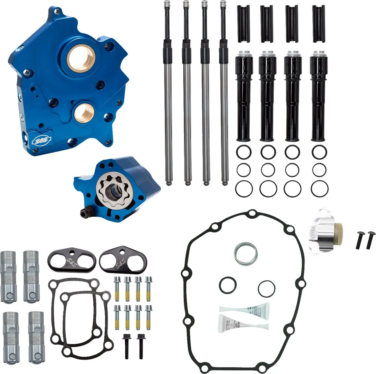 S&s Cycle M8 Cam Chest Kit - Chain Drive