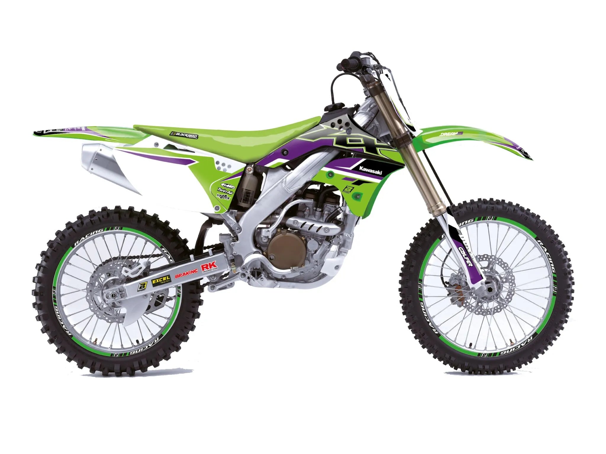 Blackbird Racing Dream 5 Graphic Kit For Kawasaki