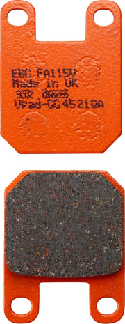 Ebc Semi-sintrede Bremseklodser - Fa115v - For & Bag