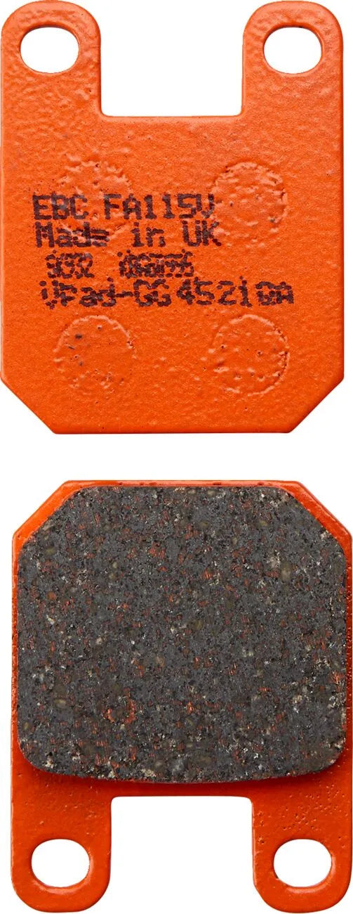 Ebc Semi-sintrede Bremseklodser - Fa115v - For & Bag