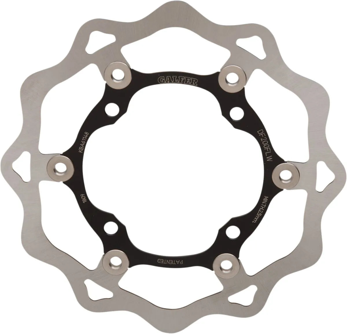 Galfer Brake Rotor For Motorcycle - High-carbon Steel - Front