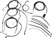 MAGNUM SHIELDING Black Pearl Handlebar Kit for Ape Hanger