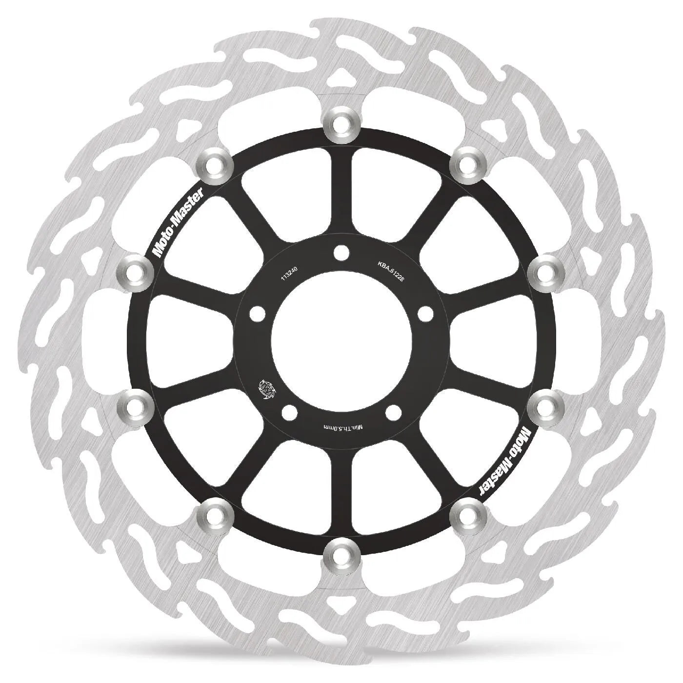 Moto-master Halo Series Flydende Racing Bremse Rotor - Foran