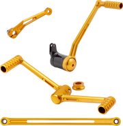 Arlen Ness Speedliner Foot Control Kit - Gold