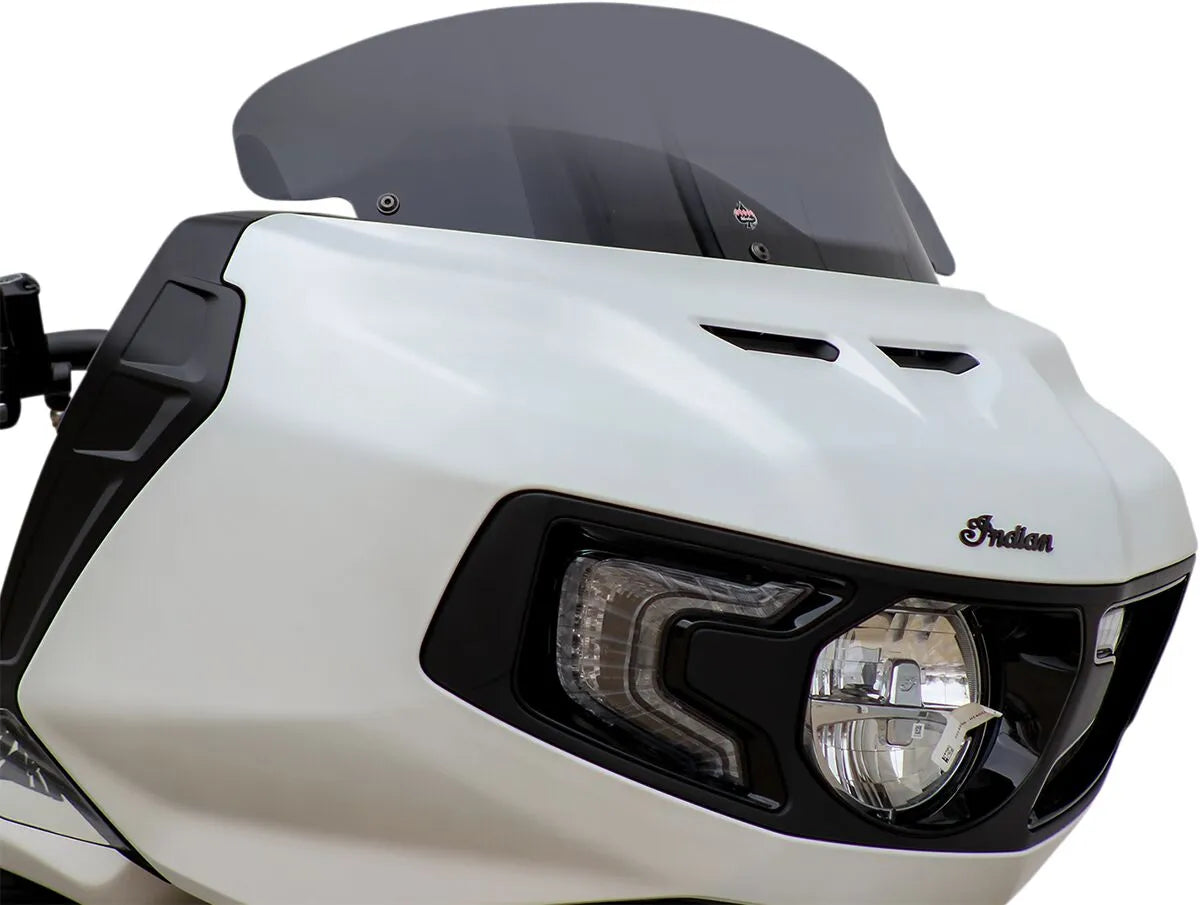 Klock Werks Flare Indian Windshield - Dark Smoke