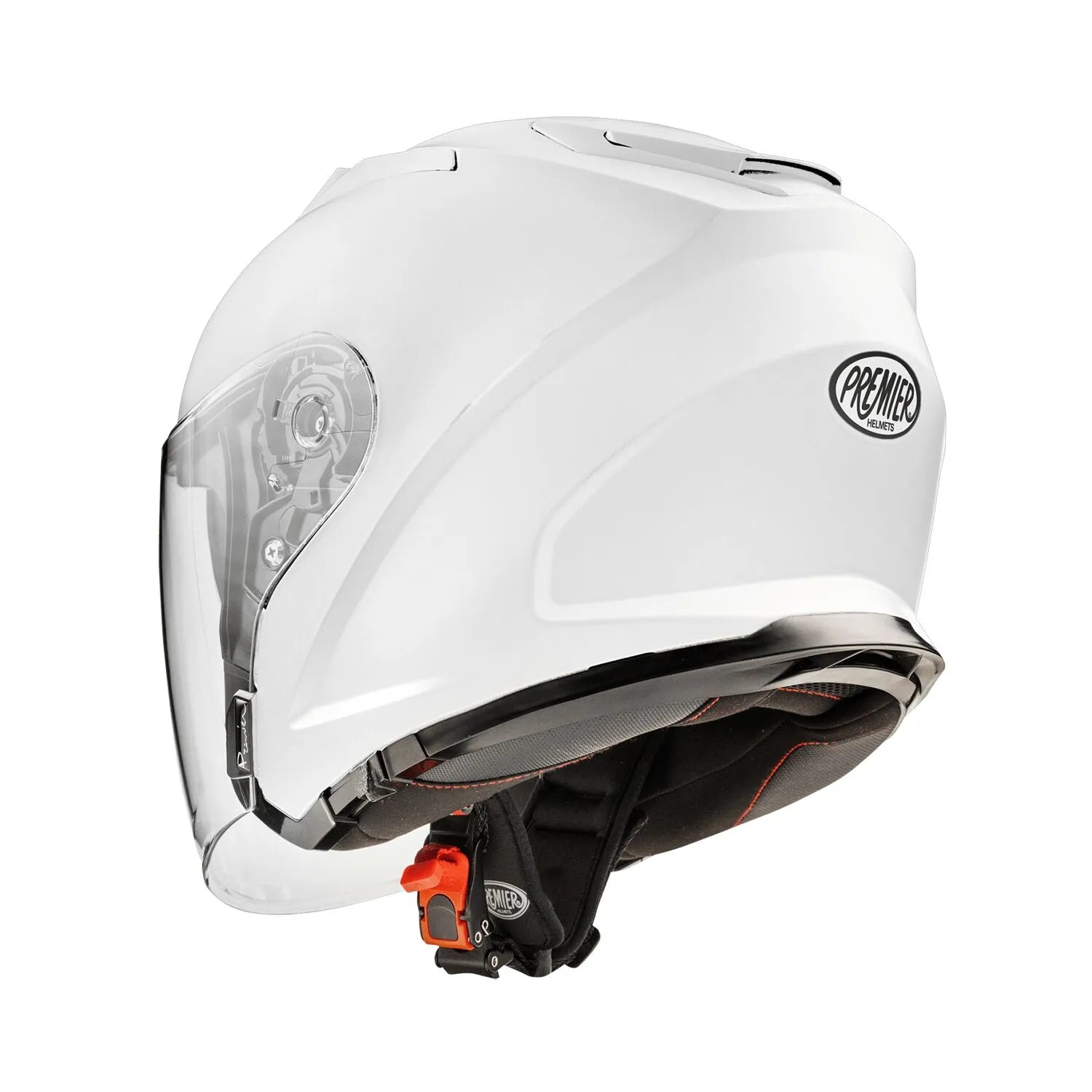 Premier Helmets Dokker Open Face Helmet - White