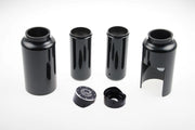 Cult Werk Fork Covers In Black For Harley-davidson