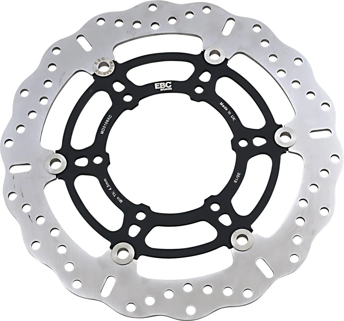 Ebc Pro-lite Xc Contour Bremseklodser Rotor - Foran