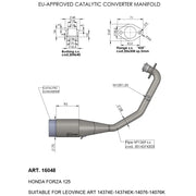 Leovince Catalytic Converter Manifold