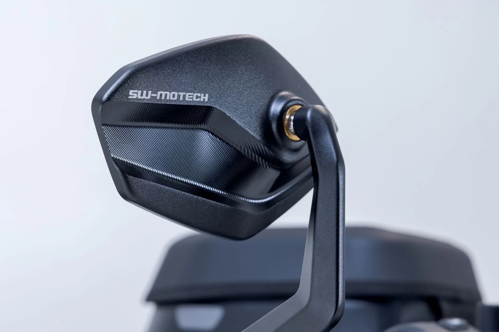 Sw-motech Bar End Mirrors - Black Aluminum