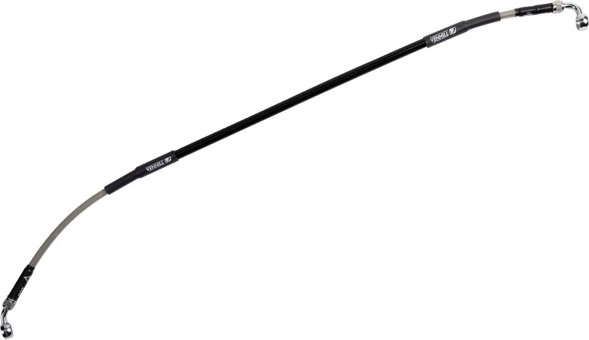 Moose Offroad Bremseslange Bag - Rustfri Stål Flettet - H01-2-022/P-CL