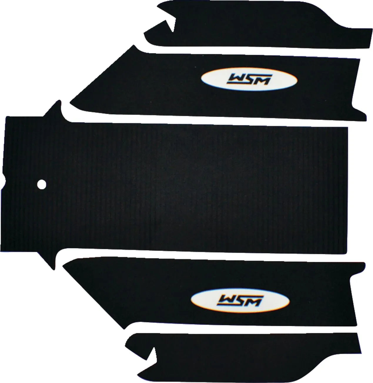 Wsm Black Traction Mat Set