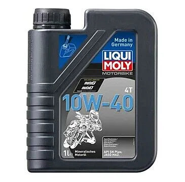 Liqui Moly 4t 10w-40 Basic Street Engine Oil 1 liter