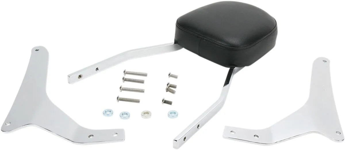 Cobra Square Sissy Bar Kit - Chrome Steel