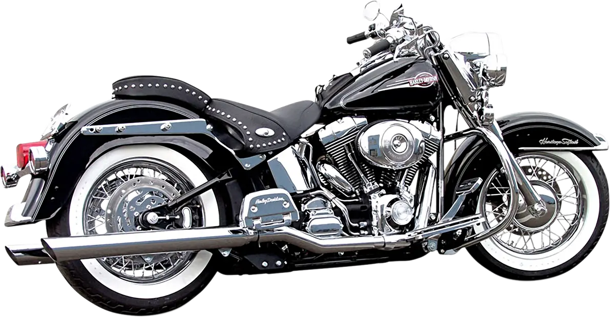 Bassani Xhaust Slip-on Lyddæmpere til True Dual Headers - Krom
