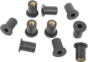 Drag Specialties Well Nuts 6-32 10 Pack