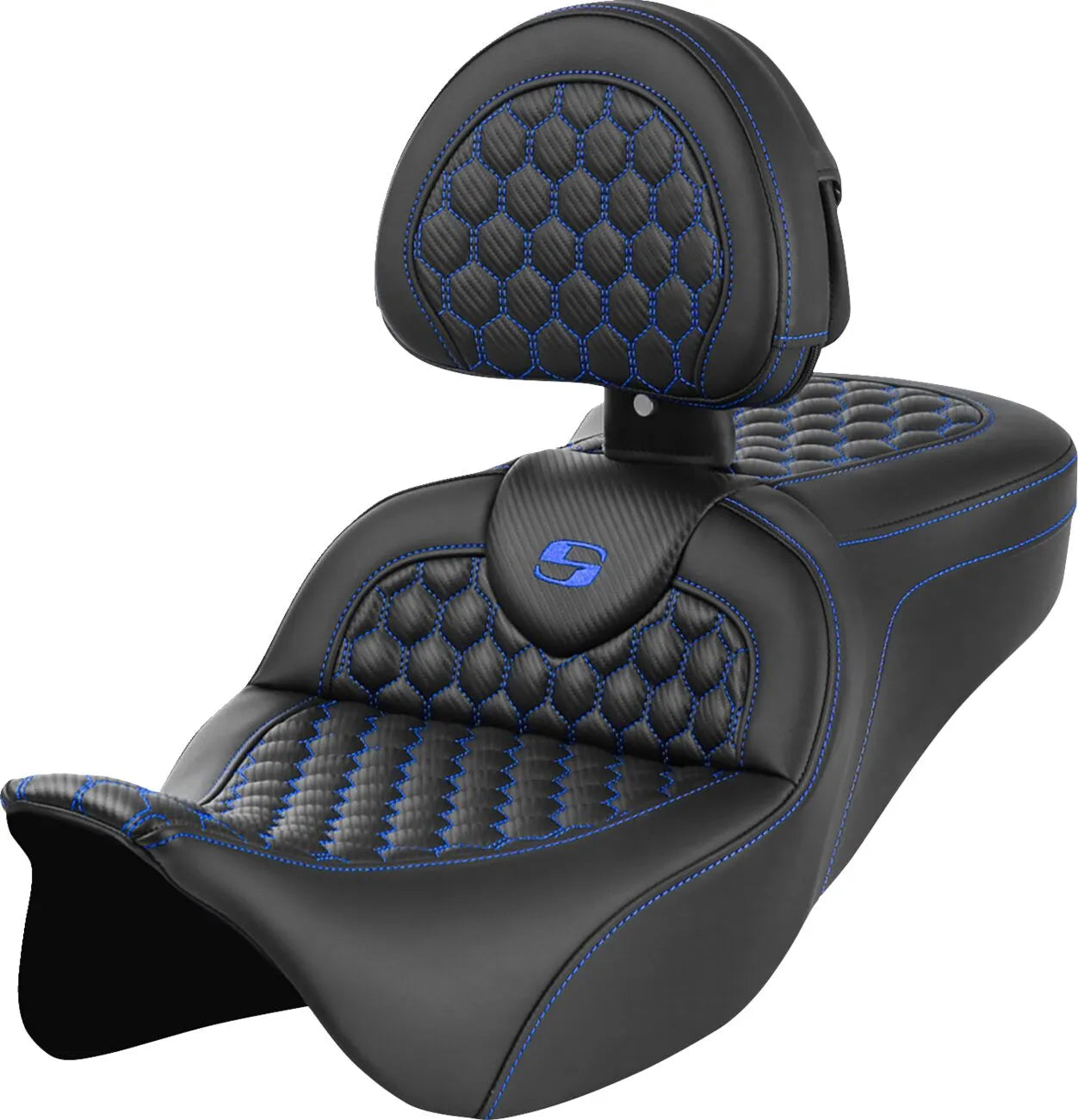 Saddlemen Honeycomb Roadsofa Seat - For Harley Davidson