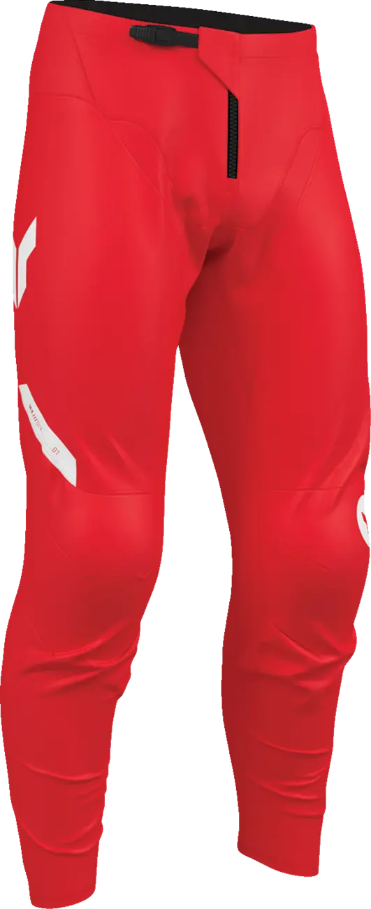 Thor Youth Ridemode Menace Racewear Pants - Red