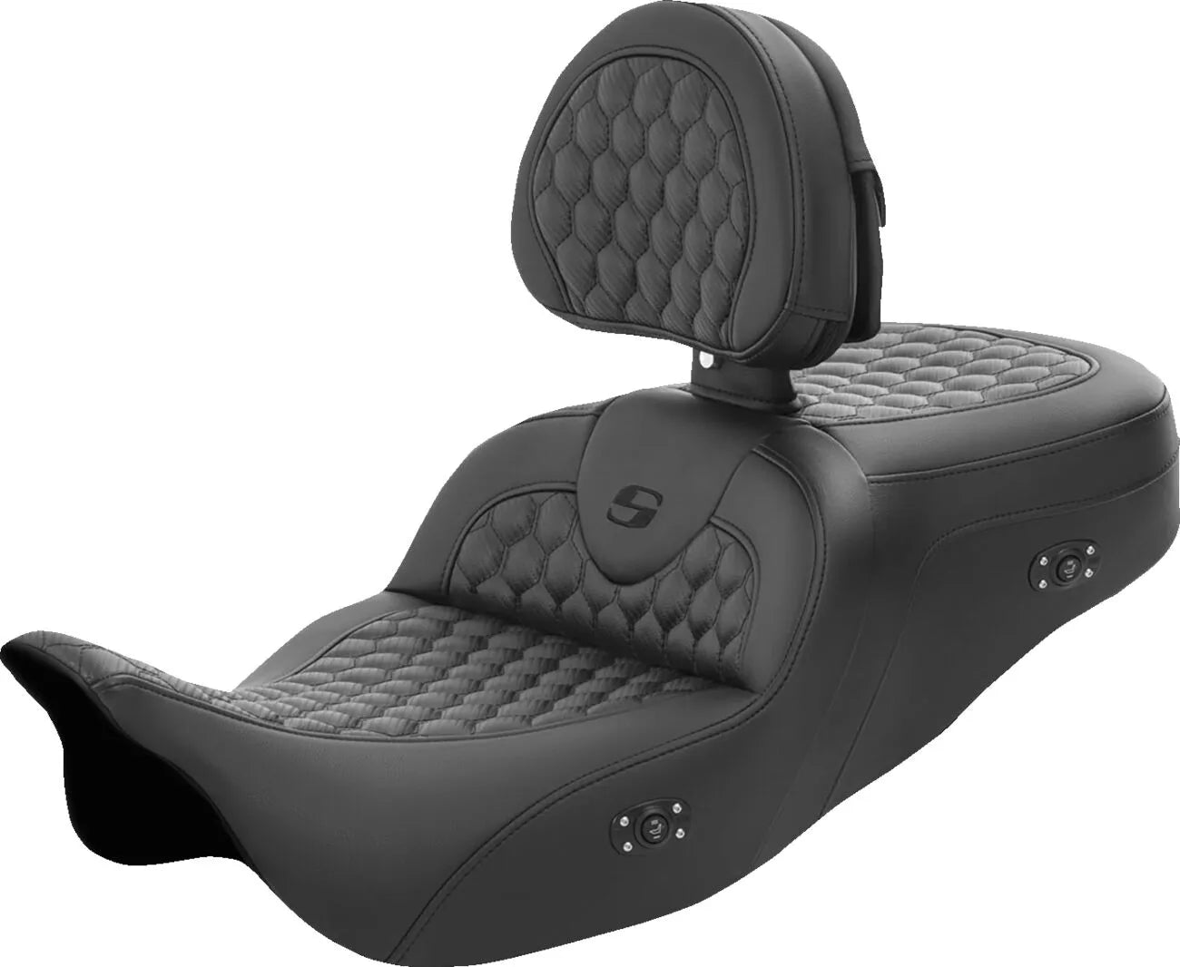Saddlemen Honeycomb Roadsofa Seat - For Harley Davidson