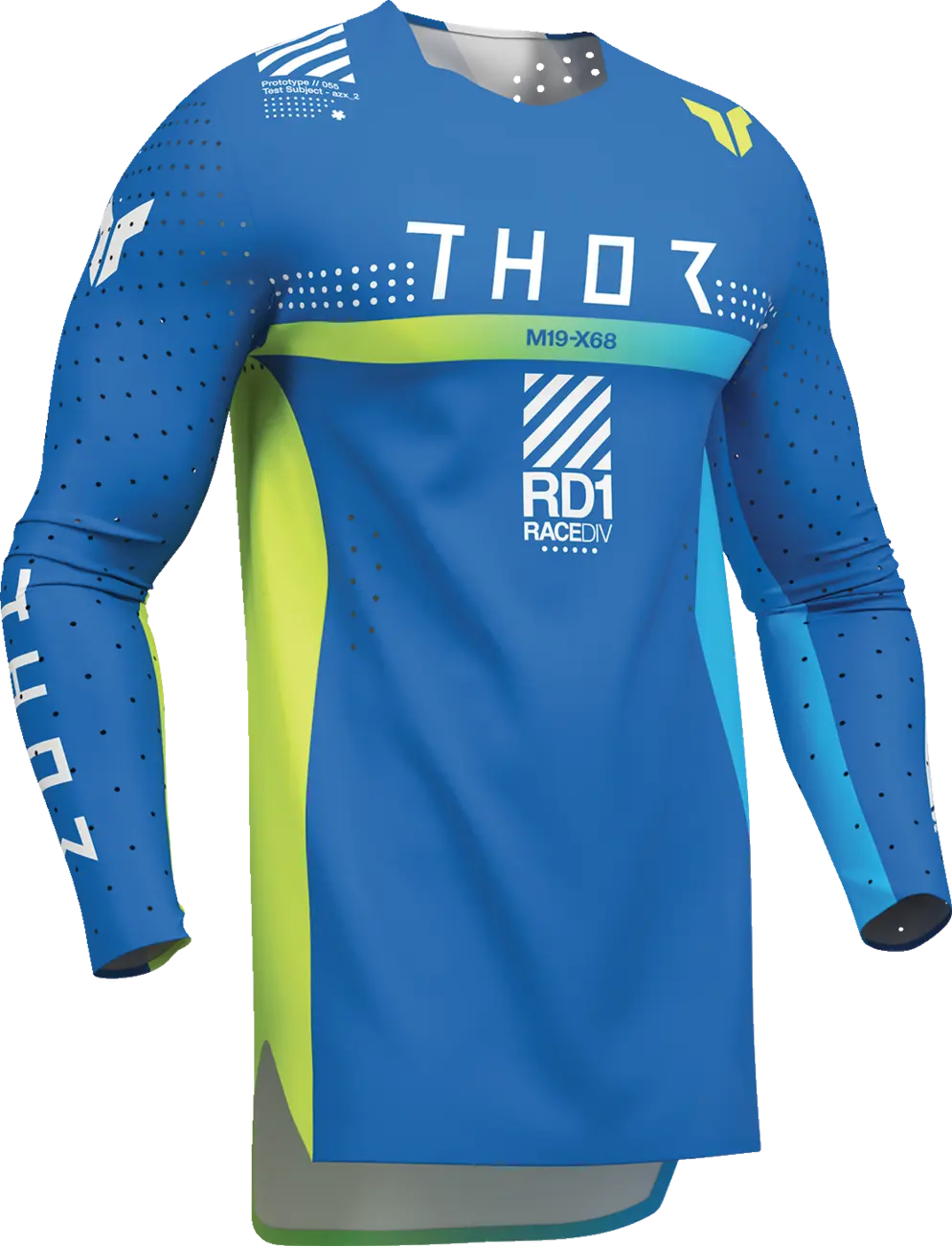 Thor Sportmode Synth Jersey - Blue/Yellow/White