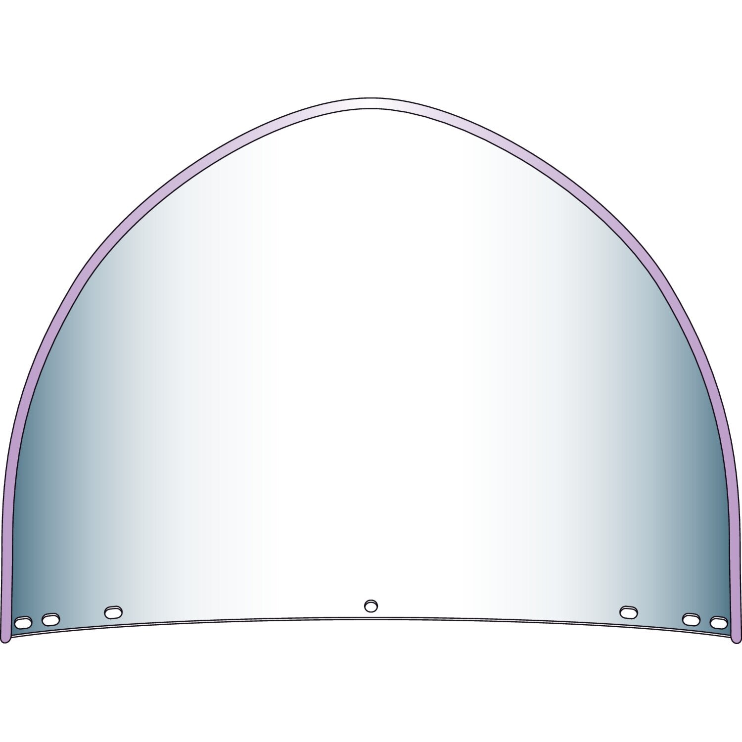 National Cycle 'peaked' top window beaded - 1949 style