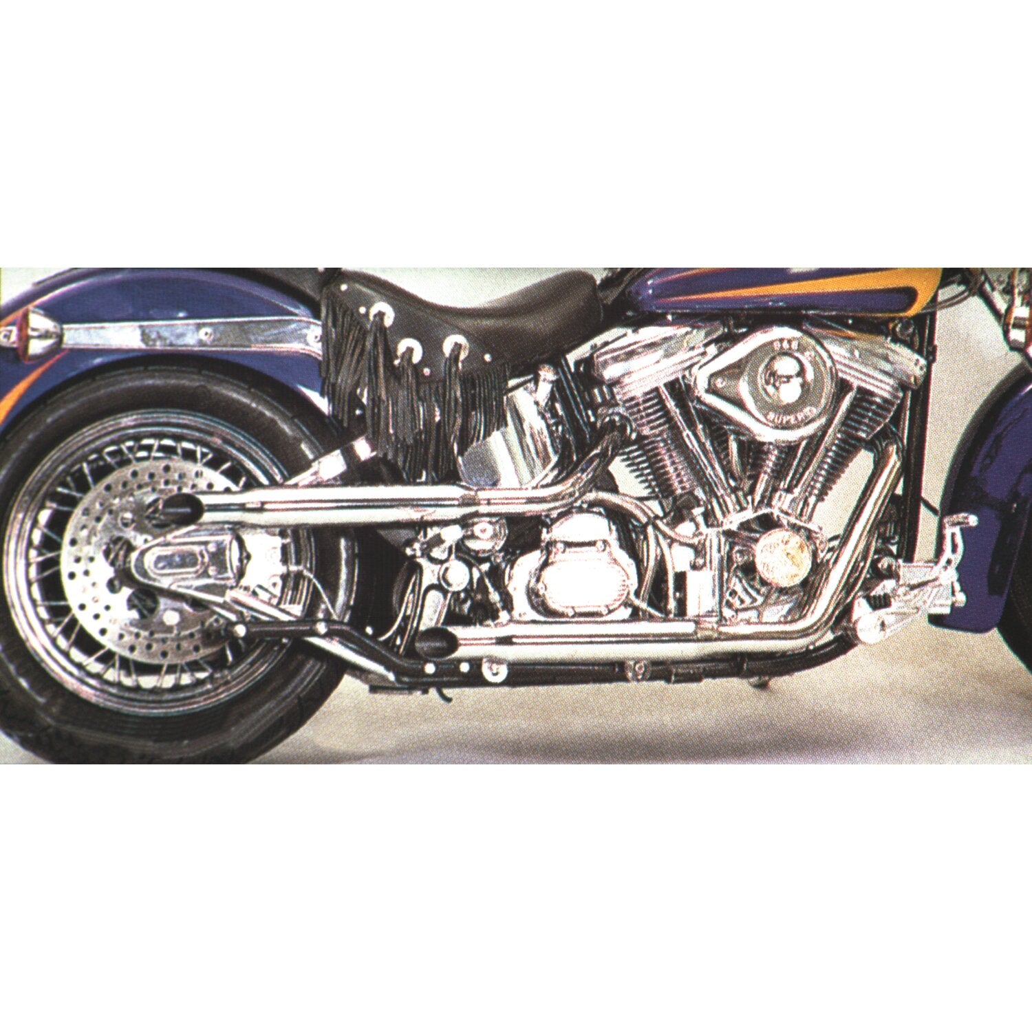 Paughco Shotgun shorty exhaust (38") - Chrome