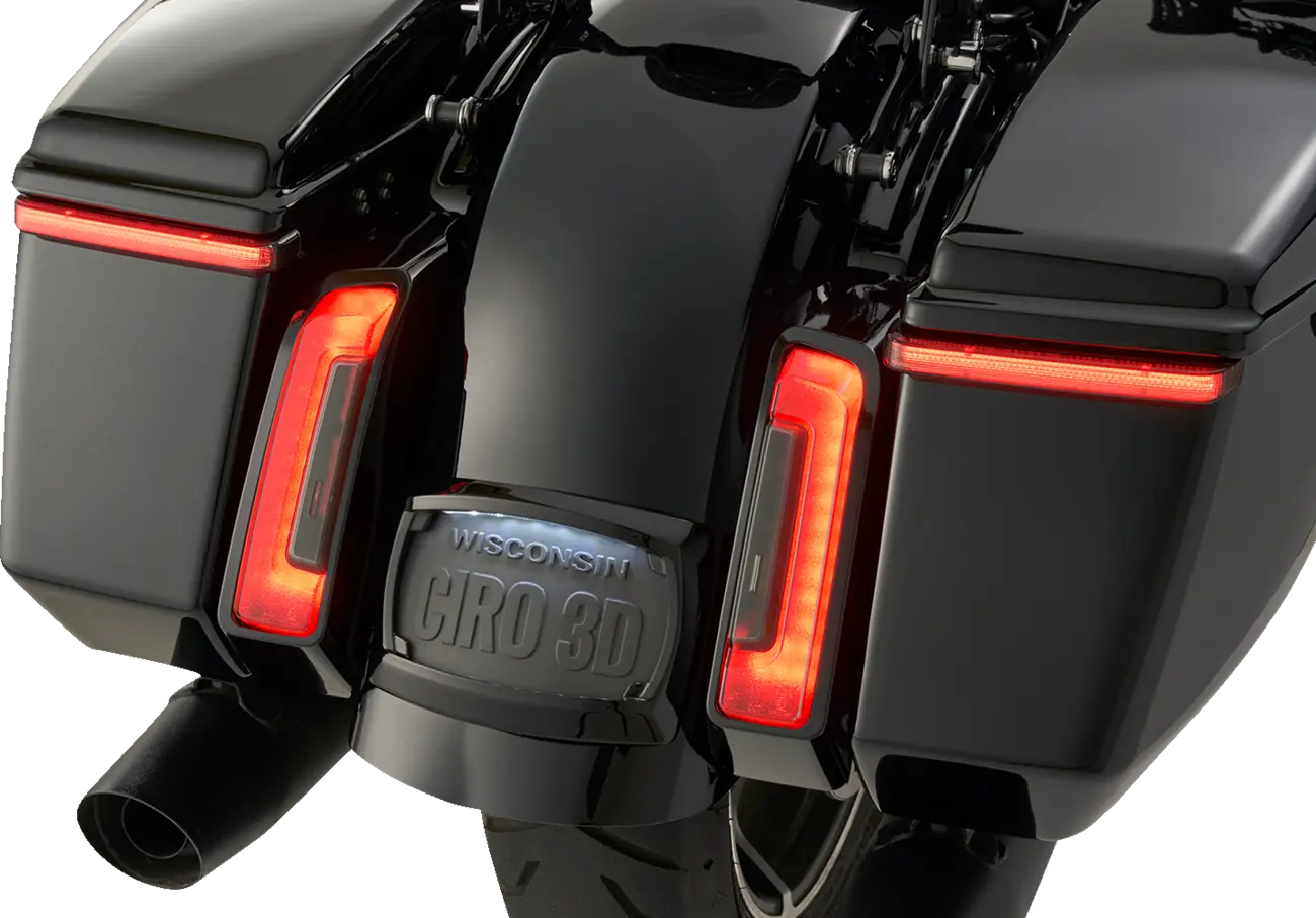 Ciro Bag Blades® With Lightstrike® Led Saddlebag Lights