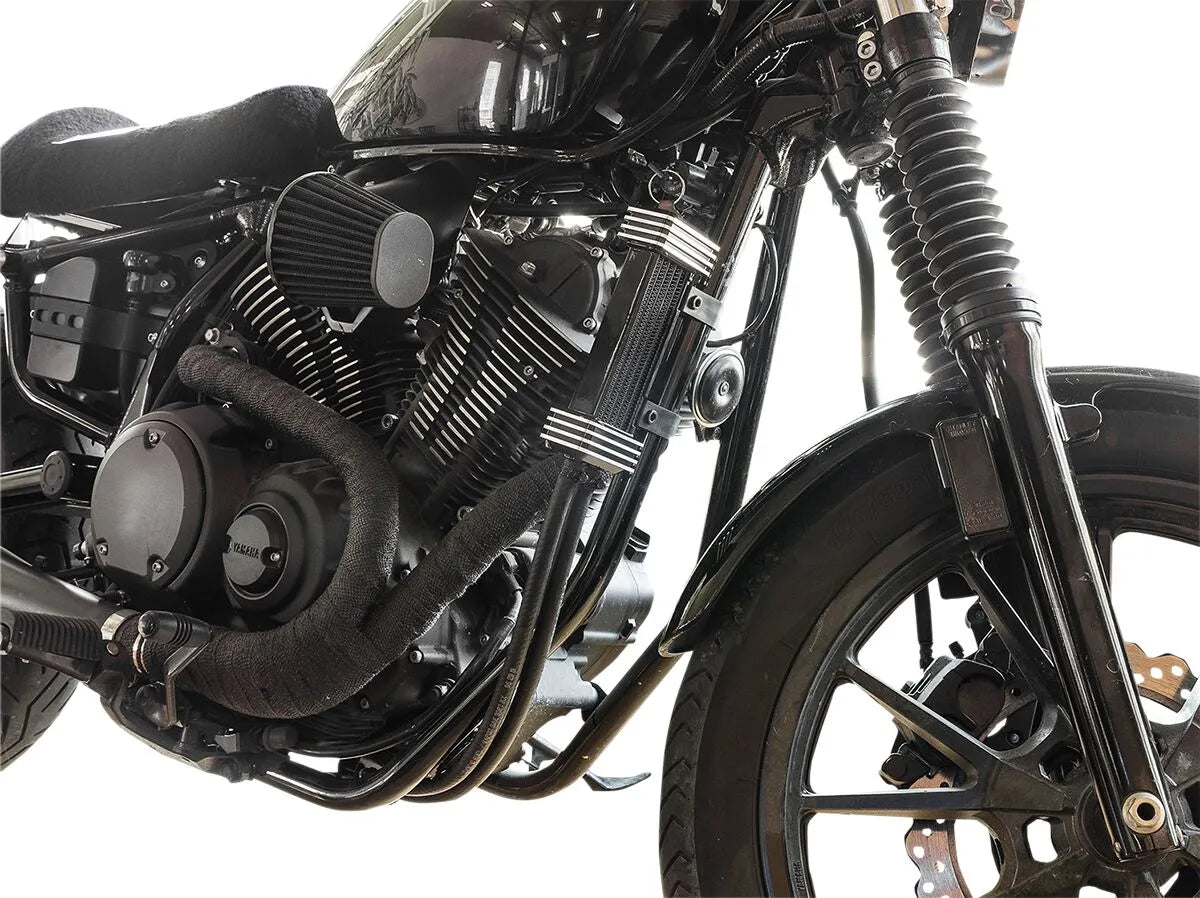 Jagg Oil Coolers Vertical Frame-mount Oil Cooler Kit