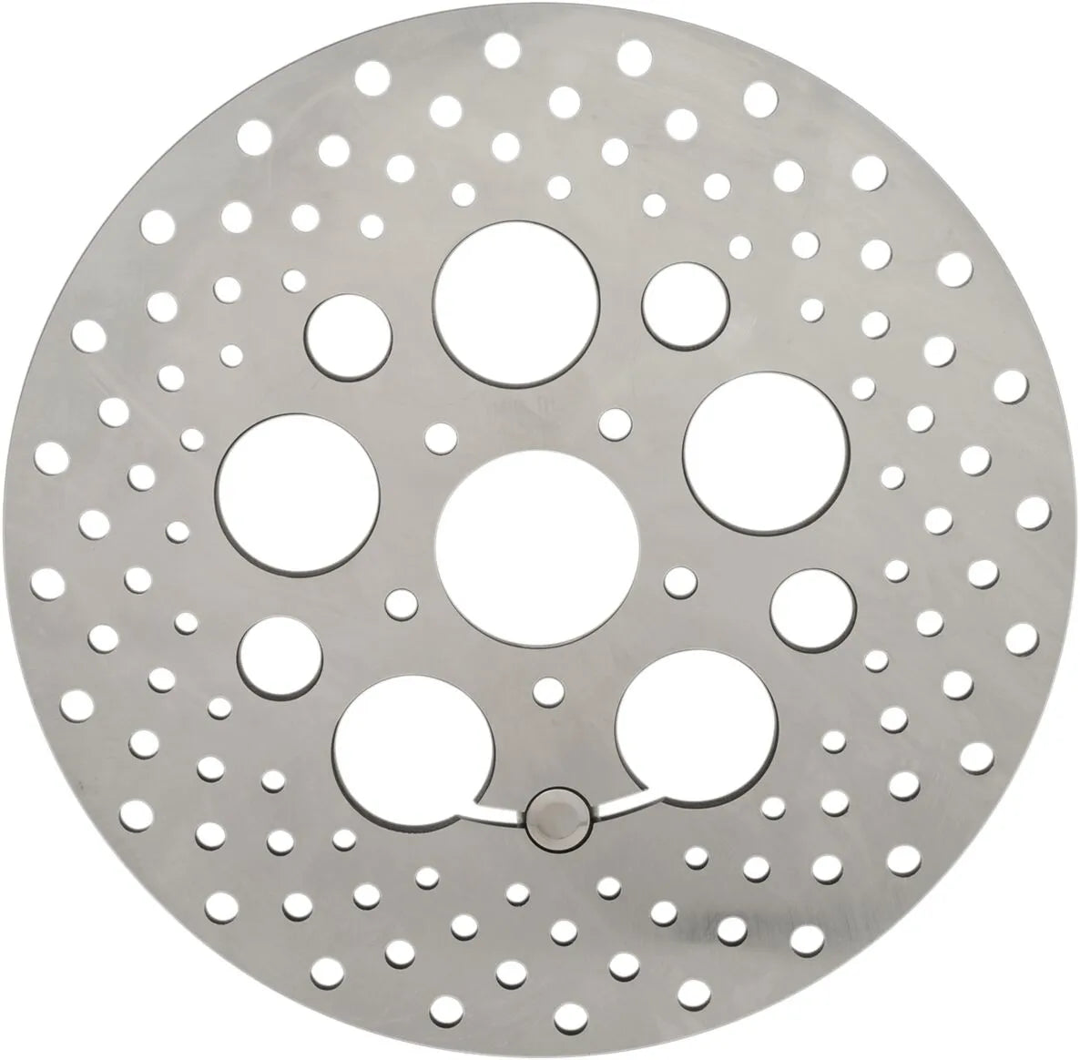 Drag Specialties Rustfrit Stål Boret Bremse Rotor - Foran