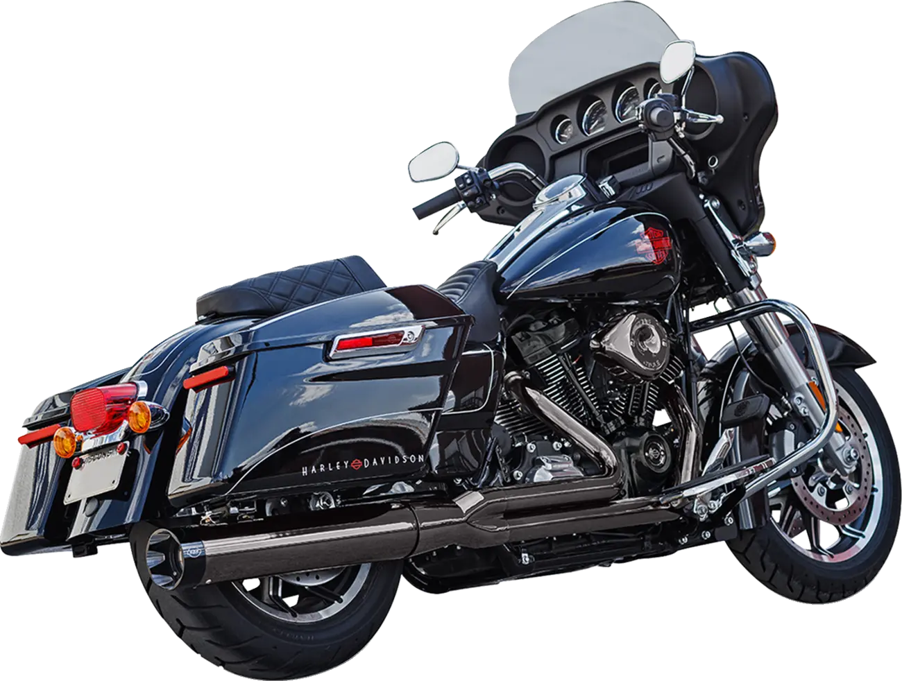 S&s Cycle 2-into-1 Sidewinder Exhaust System