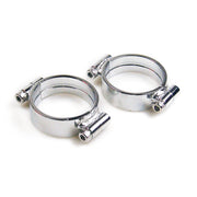 MCS Intake clamps Heavy Duty chrome