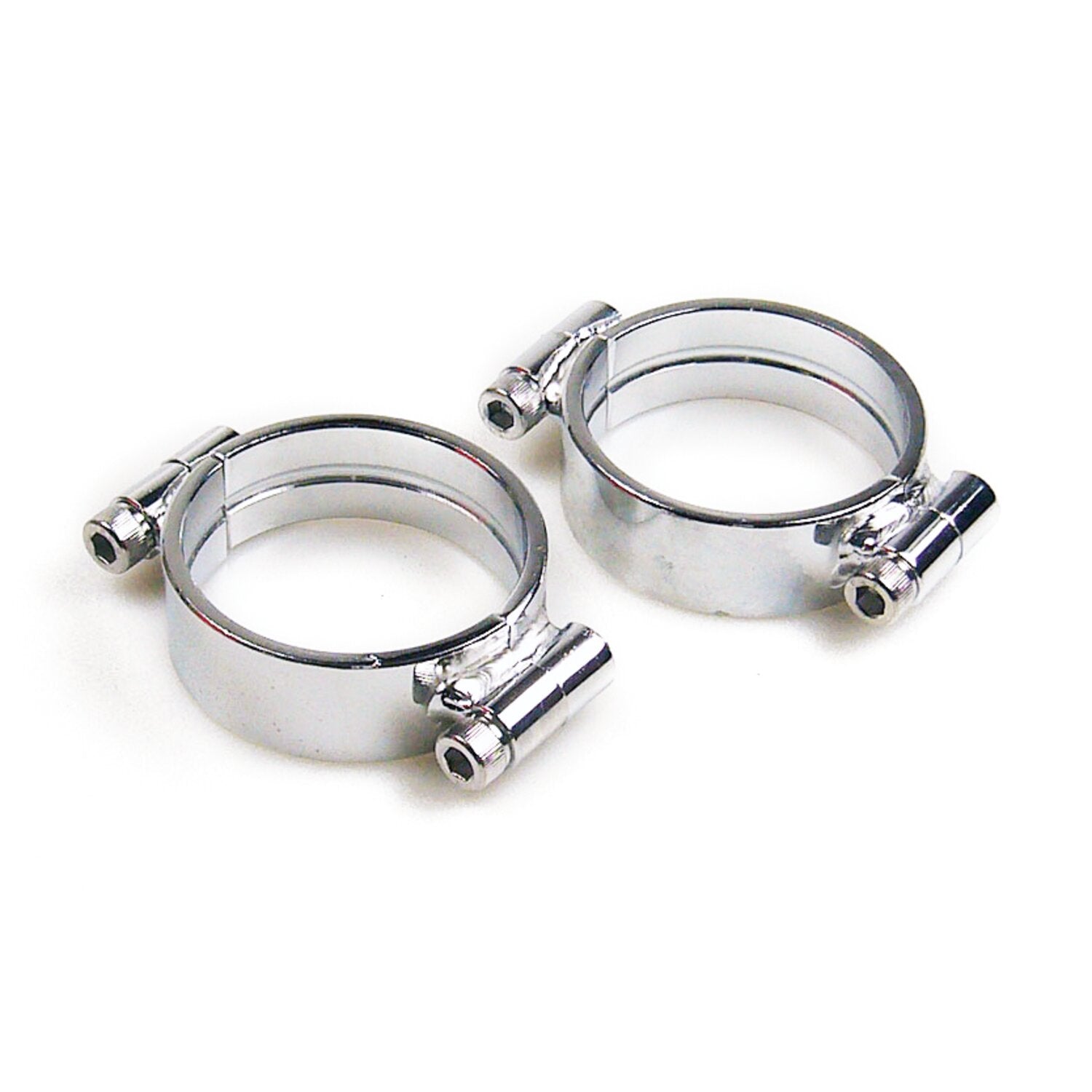 MCS Intake clamps Heavy Duty chrome
