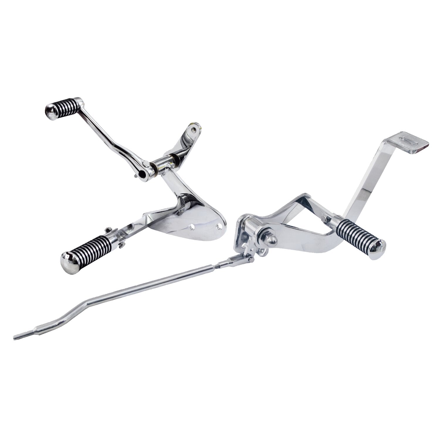 MCS FXR forward control kit - Chrome