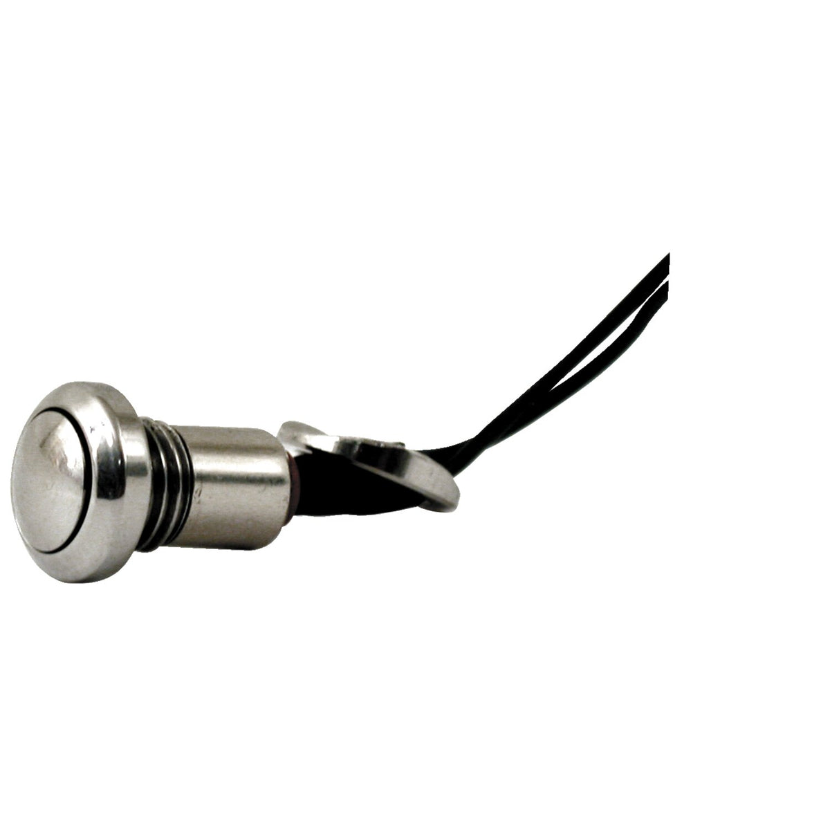 MCS Smooth push button switch - Polished stainless
