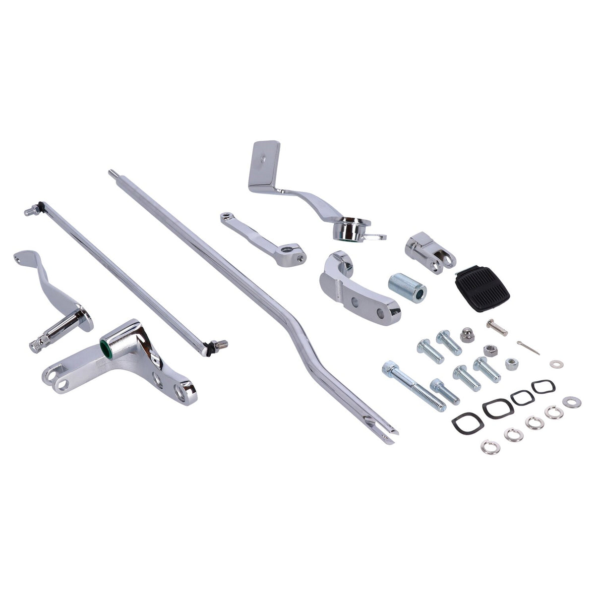 MCS Dyna forward control assembly - Chrome