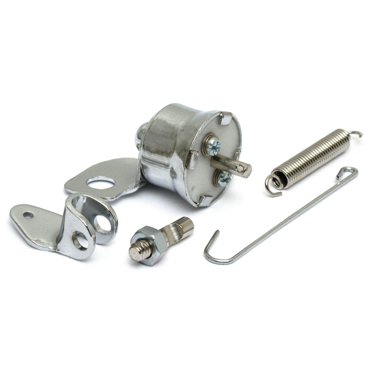 MCS Mechanical brake light switch rear - Chrome