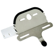 MCS Custom Fat Bob taillight bracket - Chrome - 7" wide
