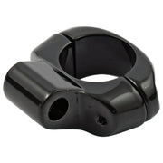 MCS Universal 1" mirror clamp 5/16" mount hole - Black