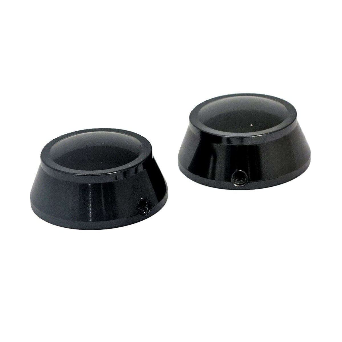 MCS Swingarm pivot bolt cover set - Black