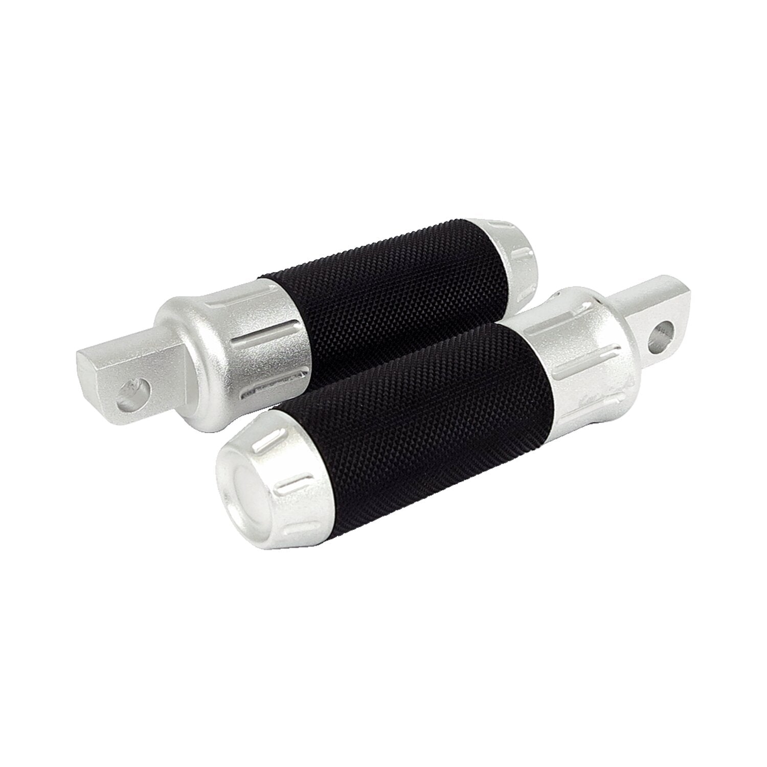 MCS Cobra footpegs - shot peened chrome